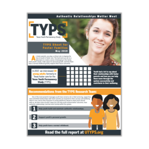 Foster Families TYPS Sheet